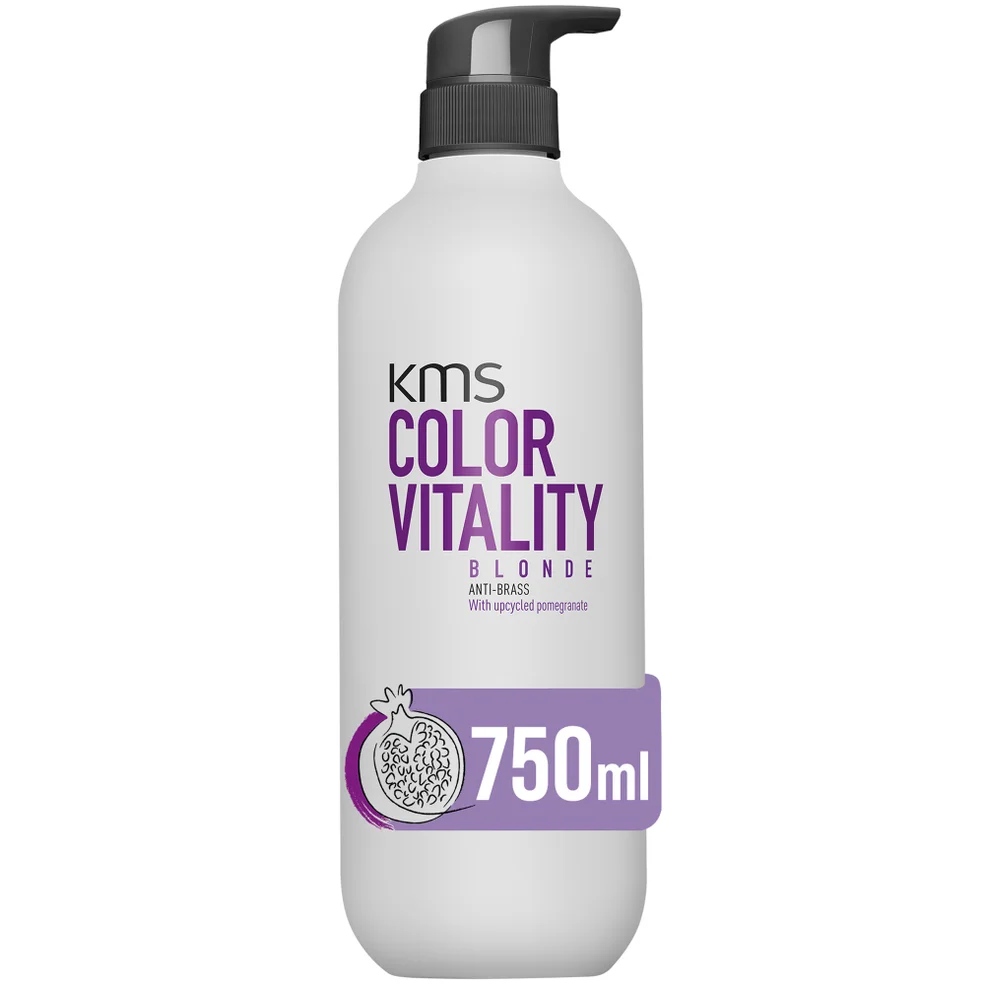 KMS Color Vitality Blonde Shampoo 750ml Afbeelding 1