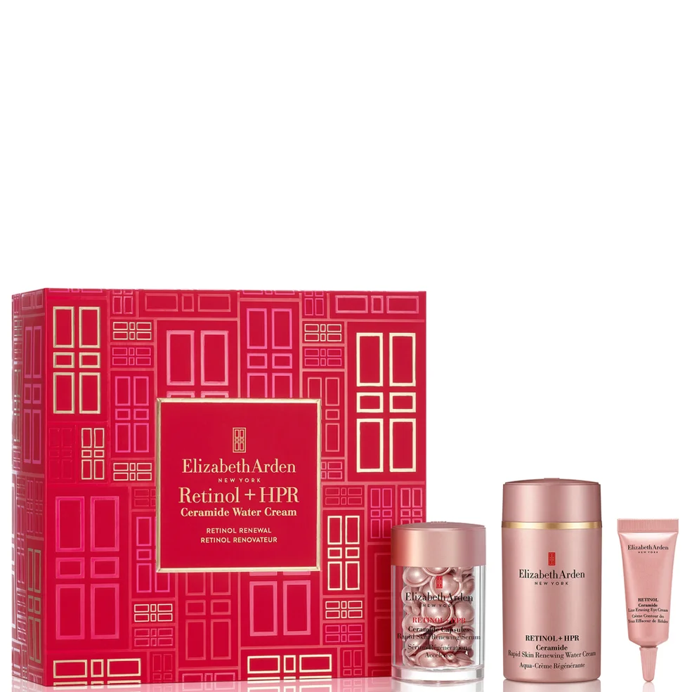 Elizabeth Arden Retinol Renewal Retinol + HPR Ceramide Water Cream 3-Piece Gift Set Afbeelding 1