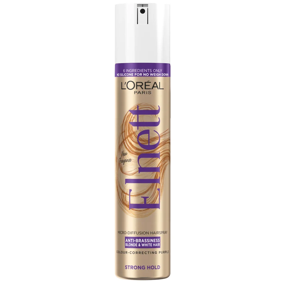 L'Oréal Paris Elnett Hairspray Anti-Brassiness for Blonde and White Hair 200ml Afbeelding 1