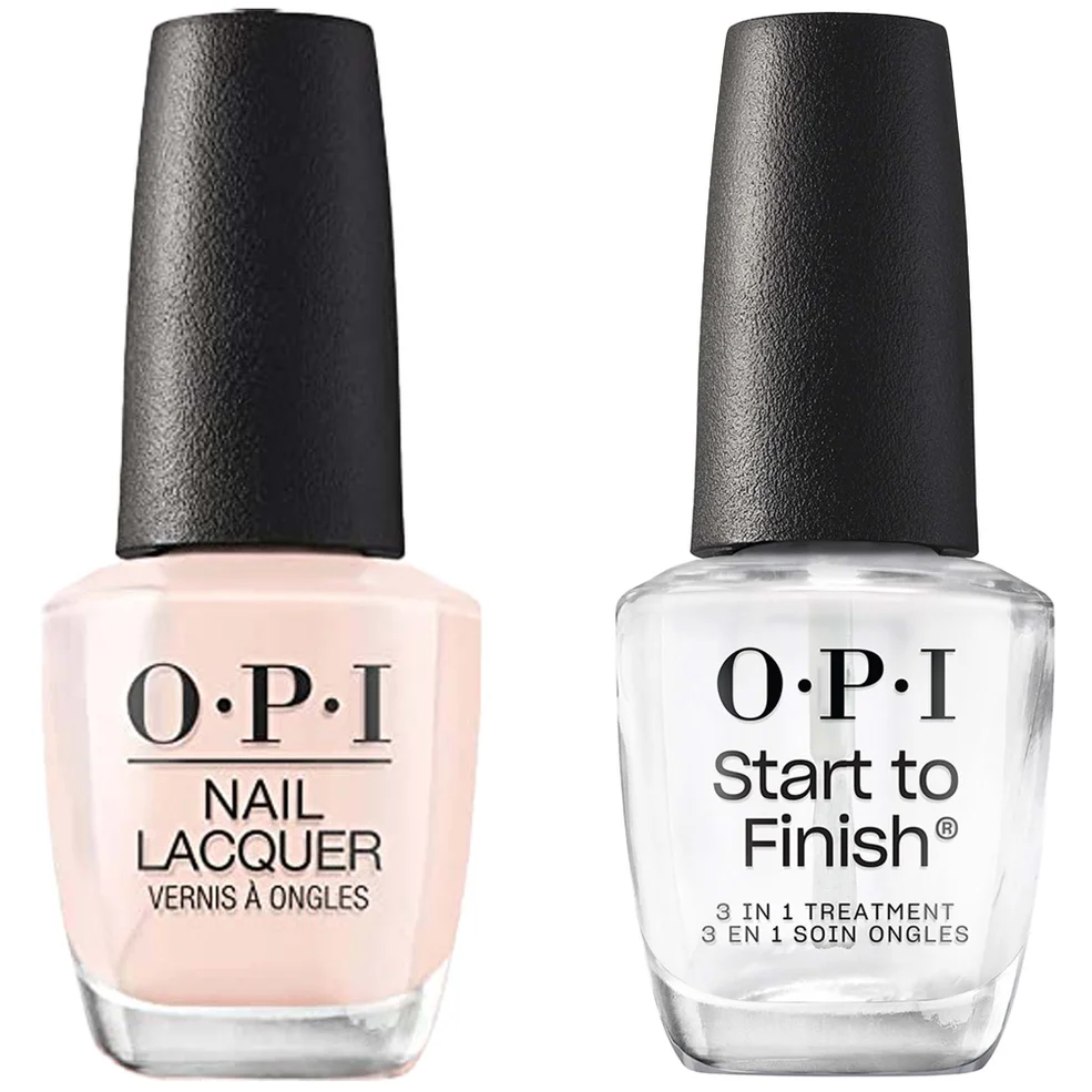 OPI Bubble Bath Nail Polish and OPI Start-to-Finish Bundle Afbeelding 1