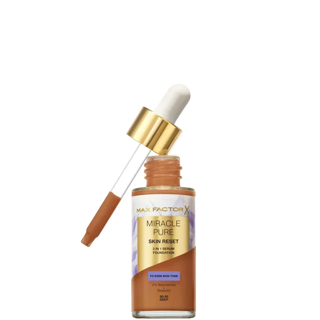 Max Factor Miracle Pure Skin Revival Serumfoundation 30 ml (Verschillende Tinten)