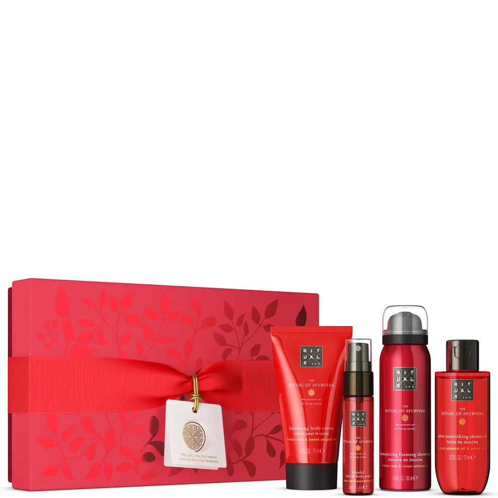 Rituals The Ritual of Ayurveda - Sweet Almond & Indian Rose - Small Bath and Body Gift Set Afbeelding 1