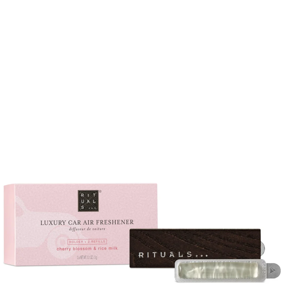 Rituals The Ritual of Sakura - Floral Cherry Blossom & Rice Milk - Car Air Freshener 2x3g Afbeelding 1