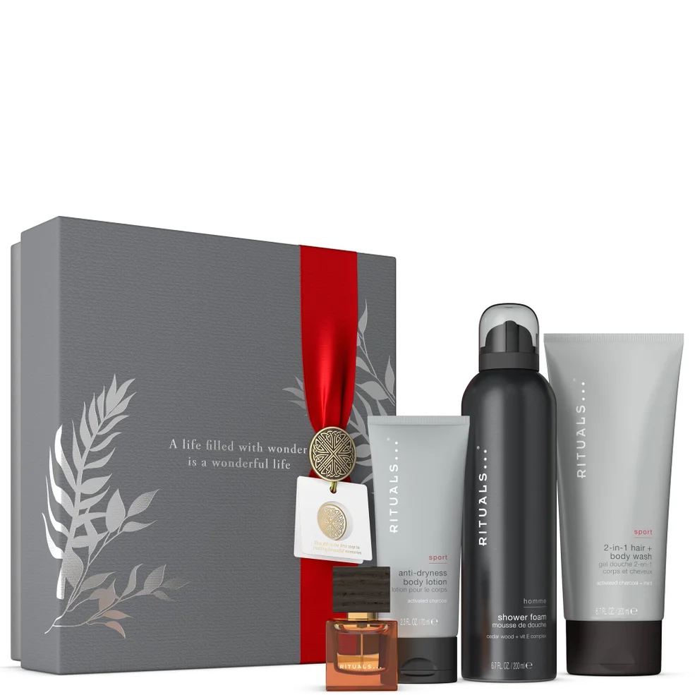 Rituals Homme & Sport Collection Men's Aromatic Medium Bath and Body Gift Set Afbeelding 1