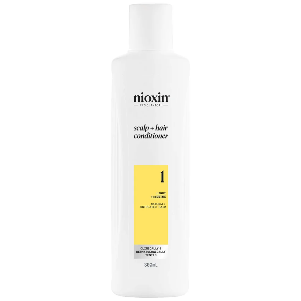 NIOXIN Scalp and Hair Thickening System 1 Conditioner for Natural Hair with Light Thinning 300ml Afbeelding 1
