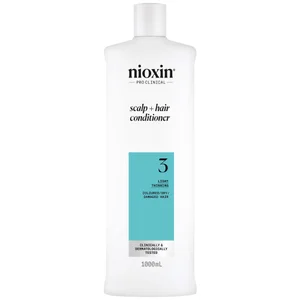 NIOXIN Scalp and Hair Thickening System 3 Conditioner for Coloured Dry and Damaged Hair with Light Thinning 1L - undefined undefined