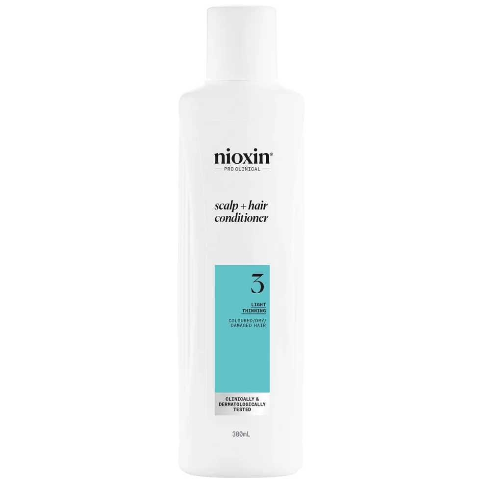 NIOXIN Scalp and Hair Thickening System 3 Conditioner for Coloured Dry and Damaged Hair with Light Thinning 300ml Afbeelding 1