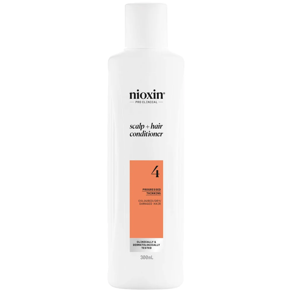 NIOXIN Scalp and Hair Thickening System 4 Conditioner for Coloured Dry and Damaged Hair with Progressed Thinning 300ml Afbeelding 1