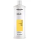NIOXIN Scalp and Hair Thickening System 1 Conditioner for Natural Hair with Light Thinning 1L