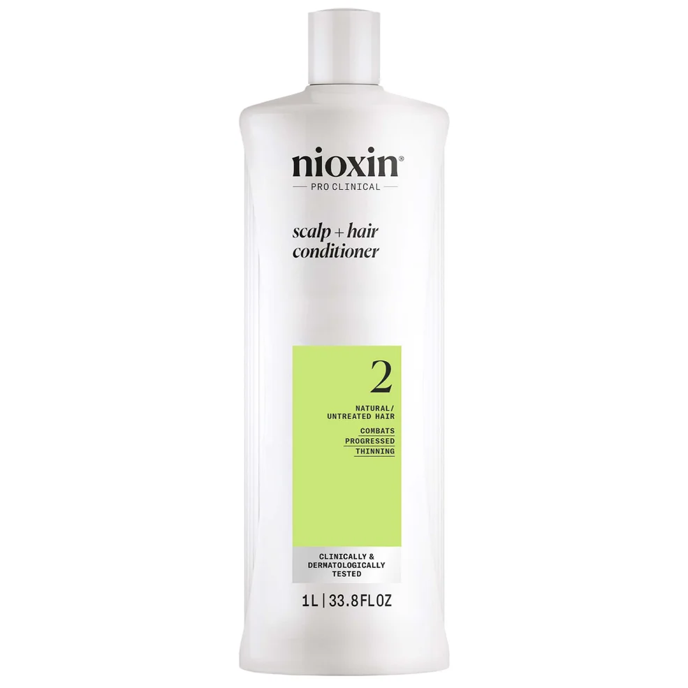 NIOXIN Scalp and Hair Thickening System 2 Conditioner for Natural Hair with Progressed Thinning 1L Afbeelding 1