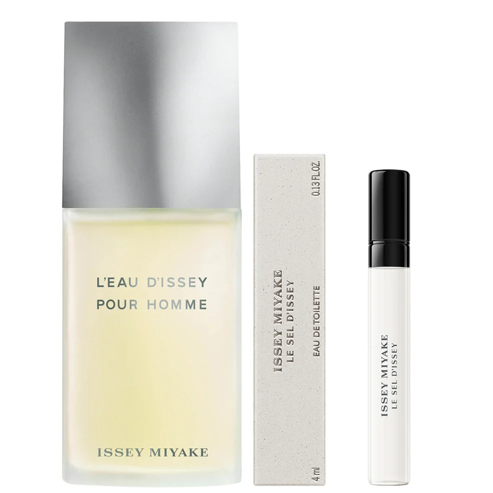 Issey Miyake L'Eau d'Issey Pour Homme 125ml and NEW Le Sel 4ml Afbeelding 1