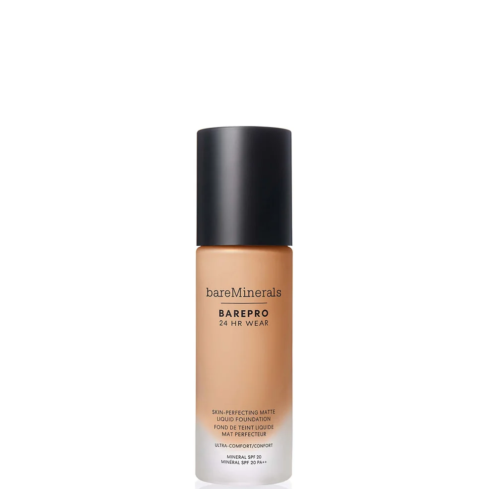 bareMinerals Barepro 24Hr Matte Comfort Liquid Foundation Mineral Spf20 30ml (various shades) Afbeelding 1