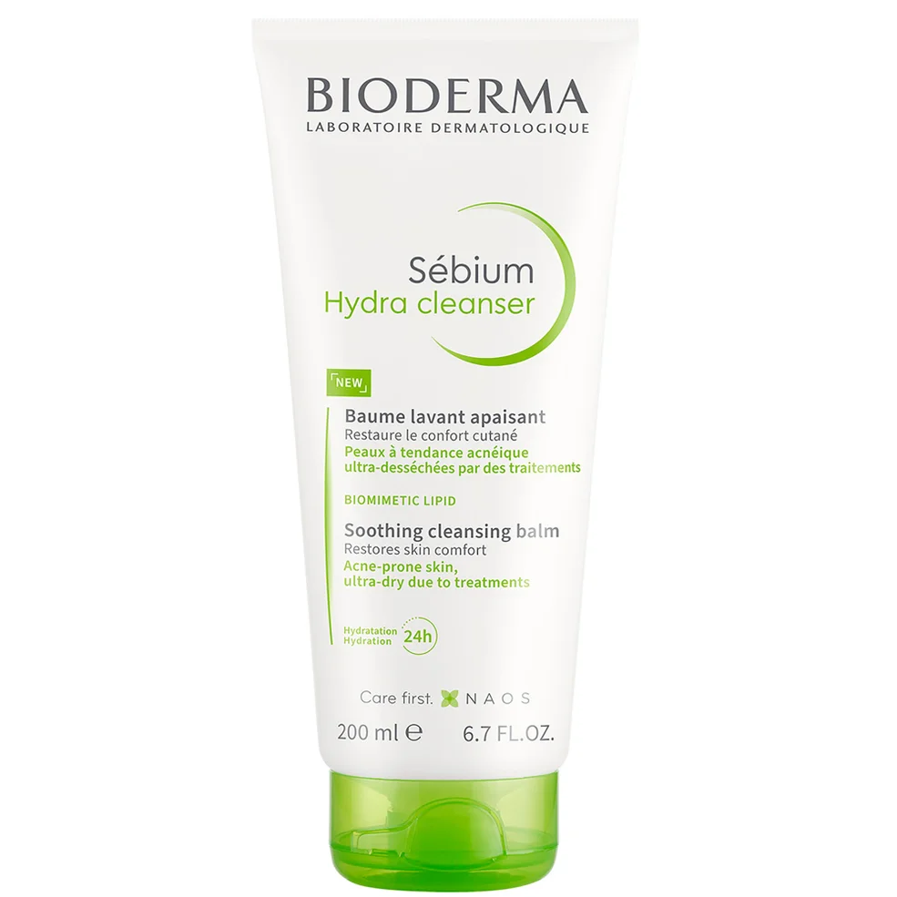 Bioderma Sebium Hydra Cleanser for Dry Acne-Prone Skin 200ml Afbeelding 1
