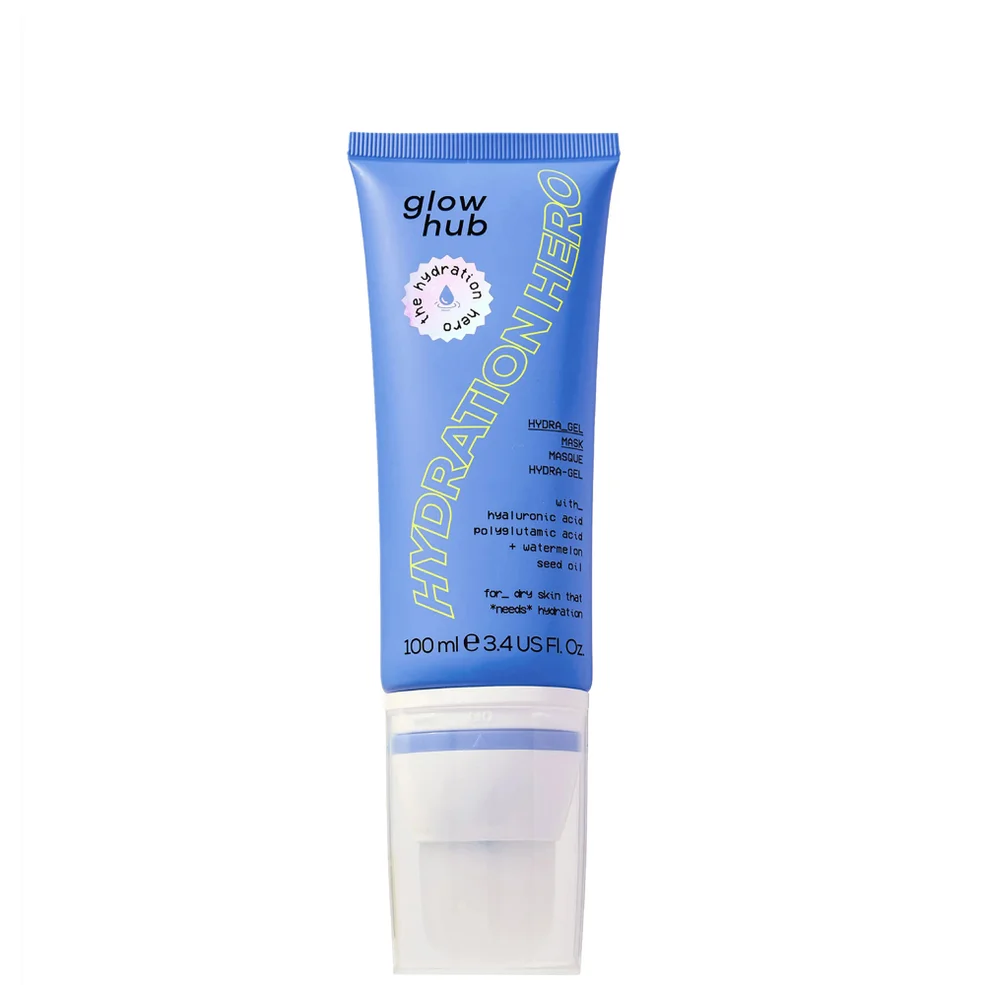 Glow Hub Hydration Hero Hydra Gel Face Mask 100ml Afbeelding 1
