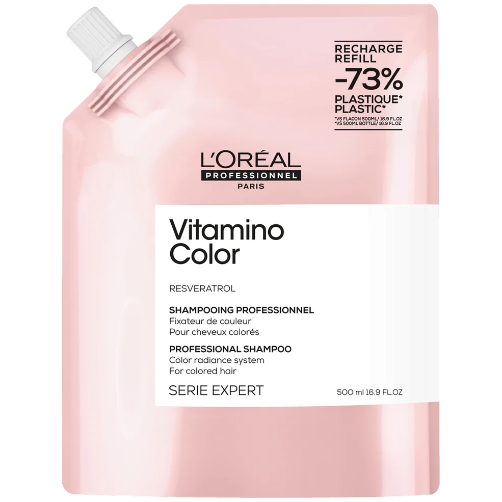 L'Oréal Professionnel Vitamino Color Shampoo Refill Pack 500ml for Coloured Hair Afbeelding 1