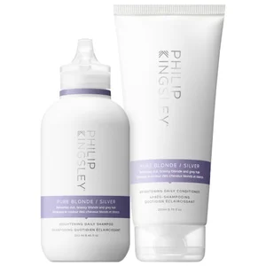 Philip Kingsley Pure Blonde/Silver Shampoo 250ml and Conditioner 200ml Duo - undefined undefined