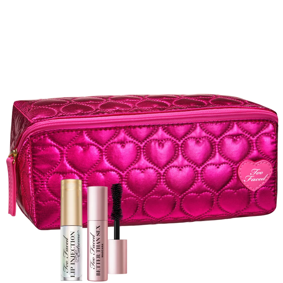 Too Faced GWP Makeup Bag and Two Minis Afbeelding 1