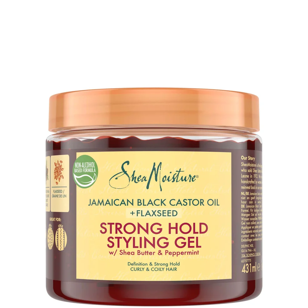 SheaMoisture Jamaican Black Castor Oil Strong Hold Styling Gel 431ml Afbeelding 1