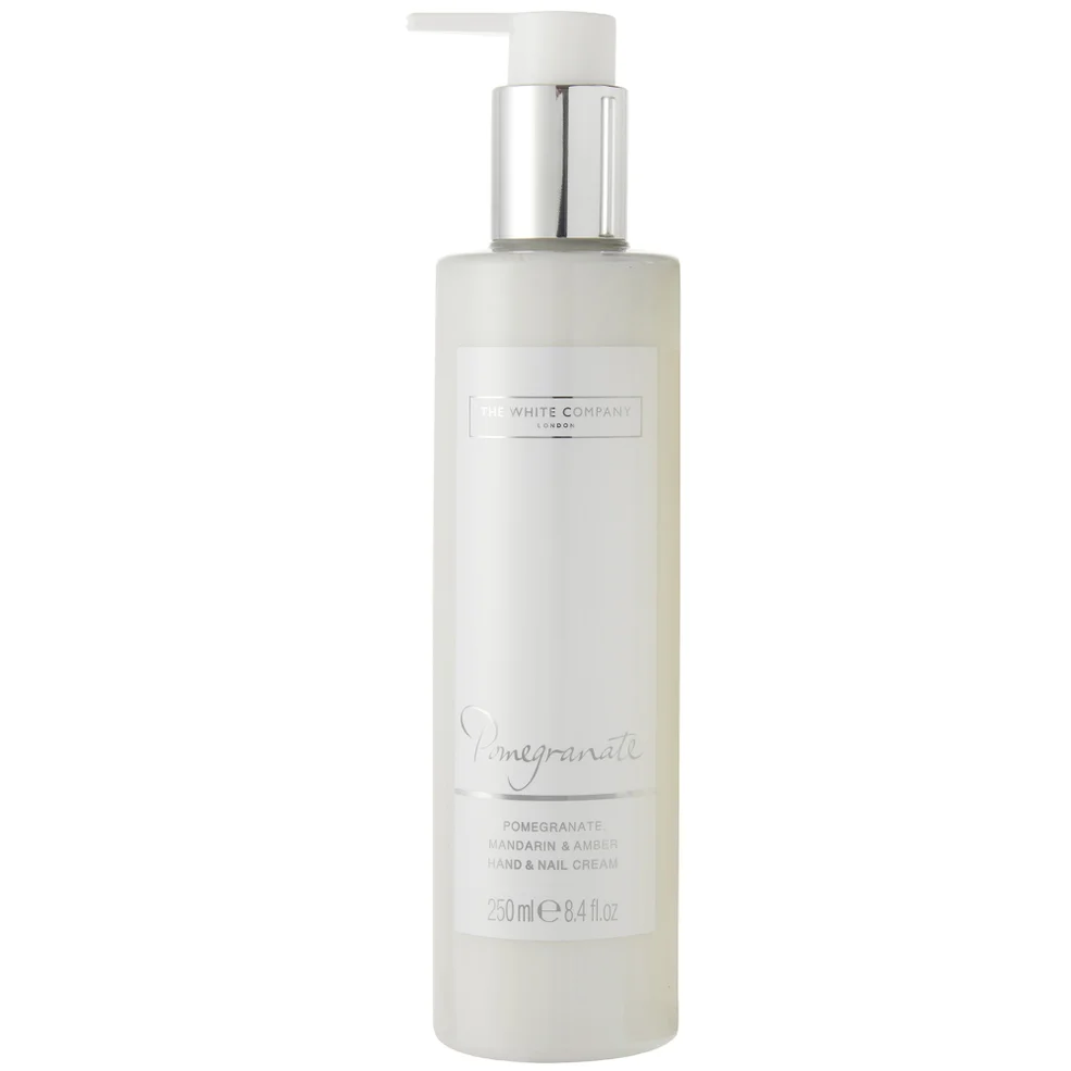 The White Company Pomegranate Hand & Nail Cream 250ml Afbeelding 1