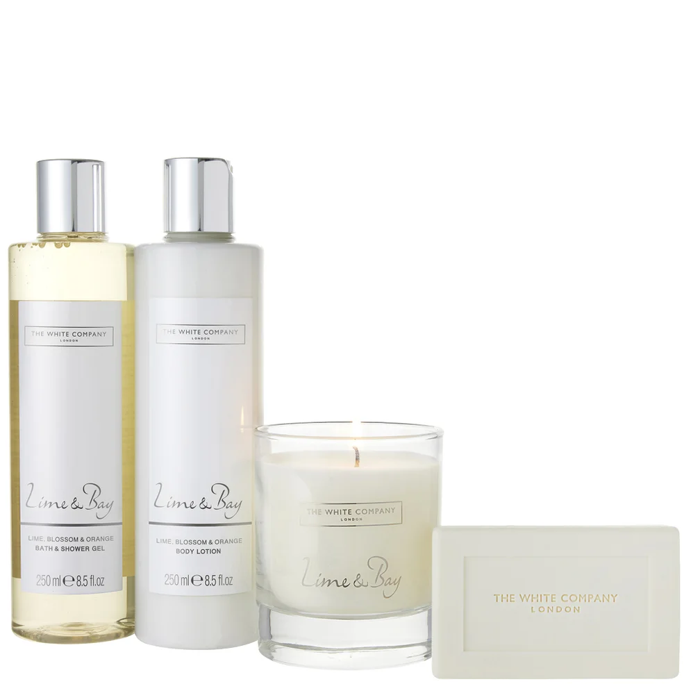 The White Company Lime & Bay Luxury Gift Set Afbeelding 1