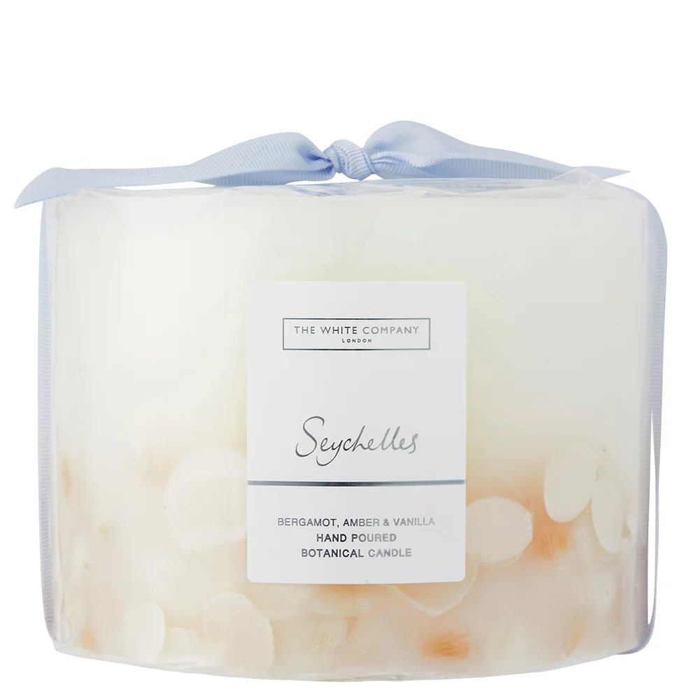 The White Company Seychelles Large Botanical Candle 1.6kg Afbeelding 1
