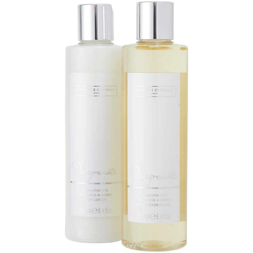 The White Company Pomegranate Bath & Body Gift Set Afbeelding 1