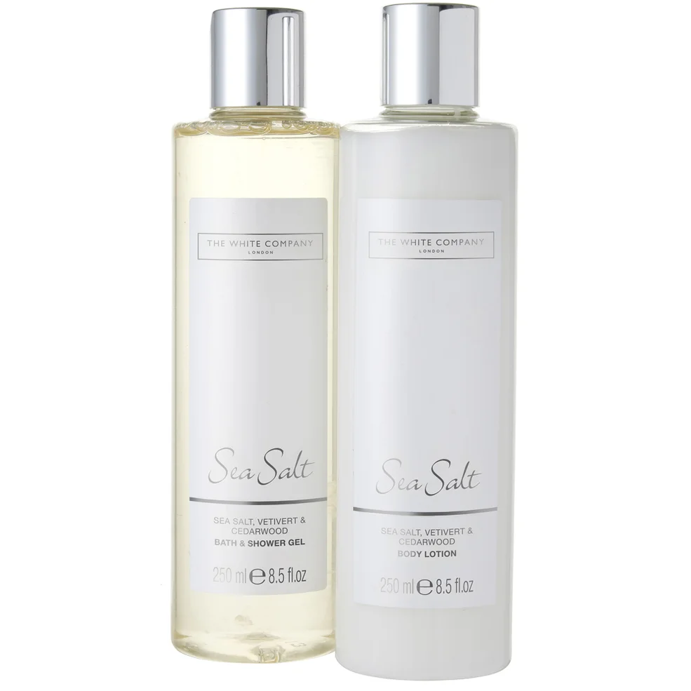 The White Company Sea Salt Bath & Body Gift Set Afbeelding 1