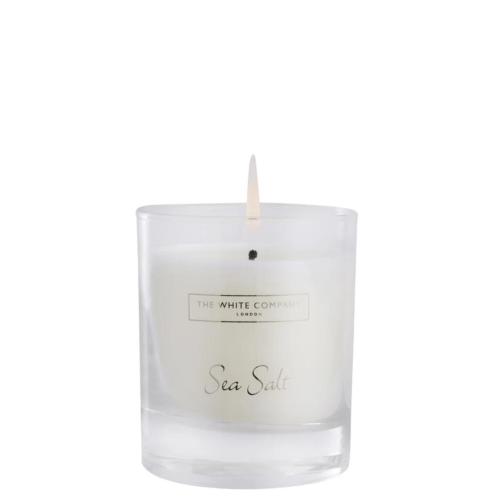 The White Company Sea Salt Candle Signature 140g Afbeelding 1
