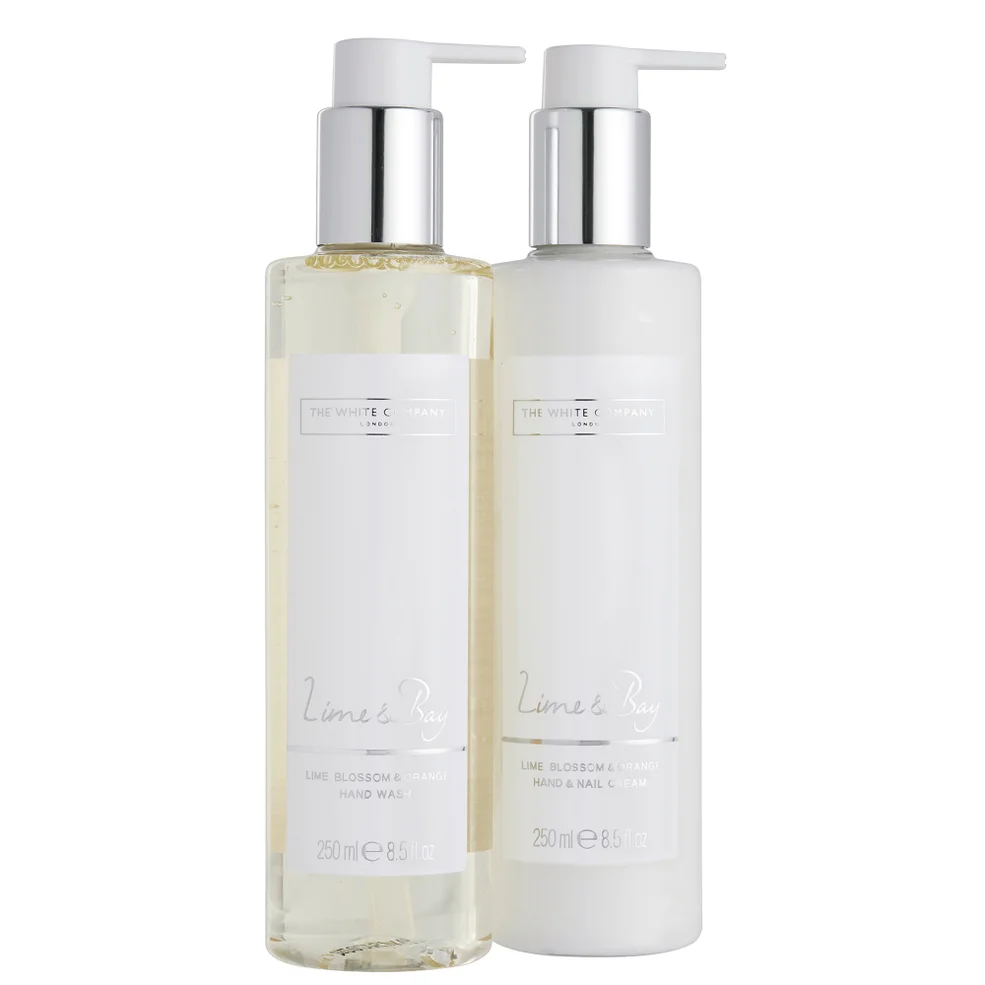 The White Company Lime & Bay Hand & Nail Gift Set Afbeelding 1