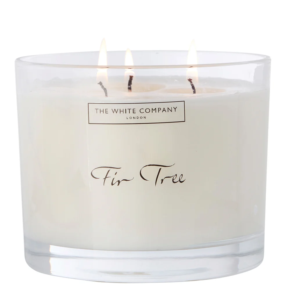 The White Company Fir Tree Large Candle 770g Afbeelding 1