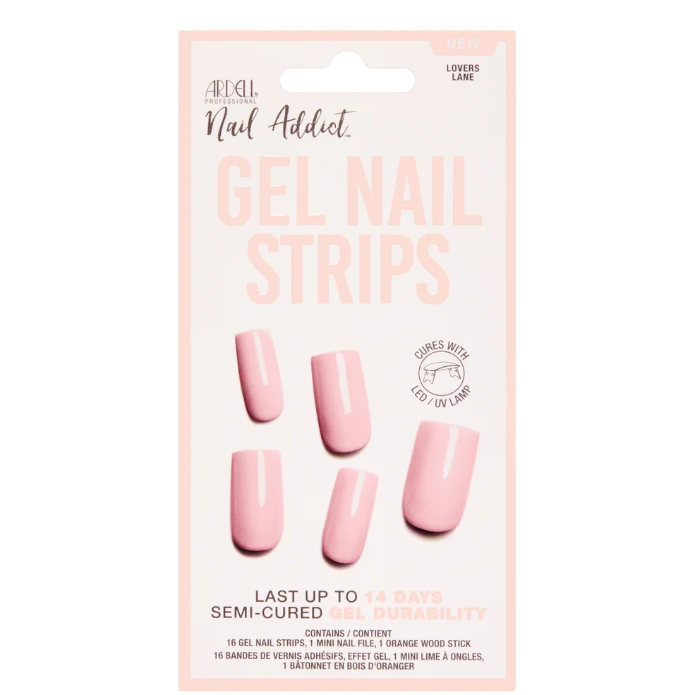 Ardell LED Gel Colour Nail Strips  - Lovers Lane Afbeelding 1