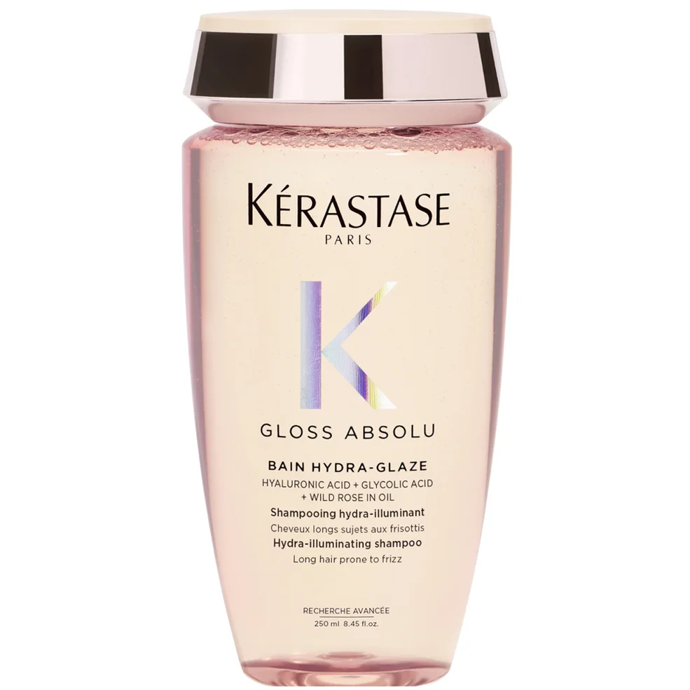 Kérastase Gloss Absolu Shampoo with Glycolic Acid, Hyaluronic Acid and Wild Rose in Oil 250ml Afbeelding 1