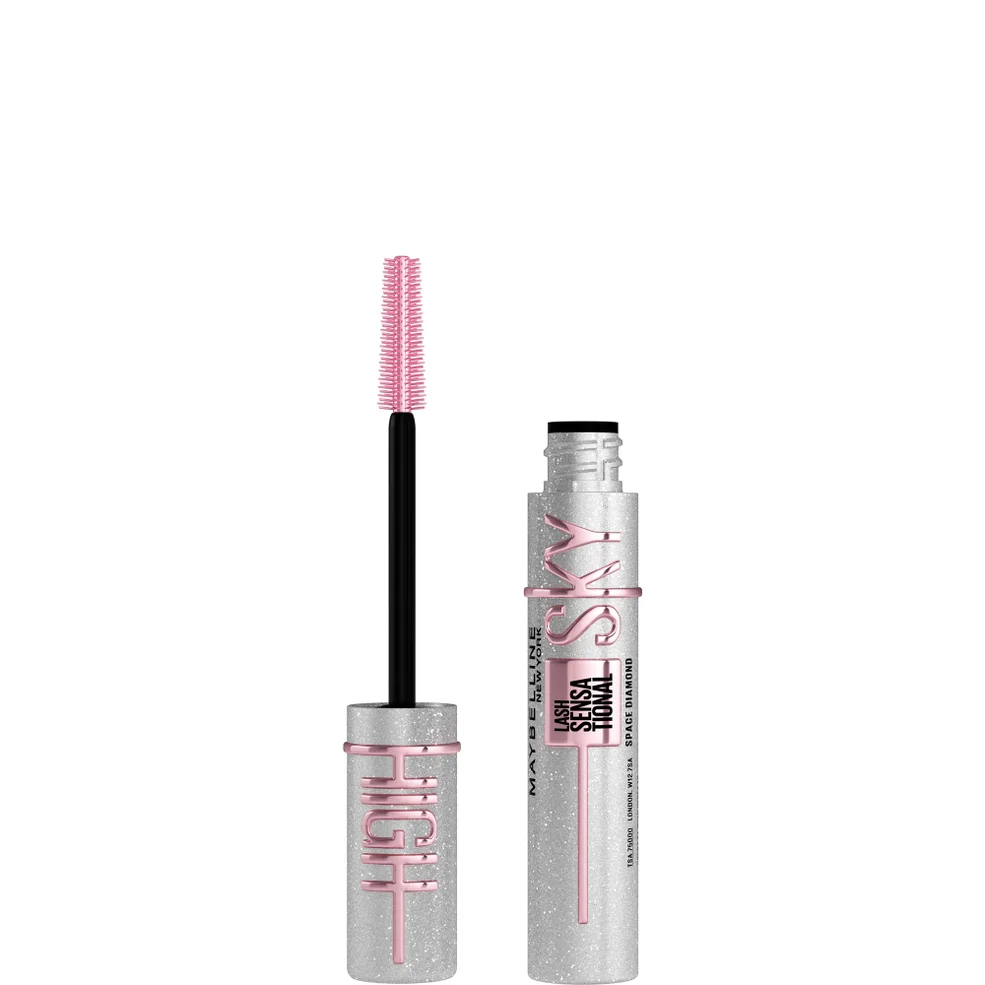 Maybelline Mascara Lash Sensational Sky High Volumizing & Thickening Eyelash Lengthening, Top Coat, Space Diamond 8ml Afbeelding 1