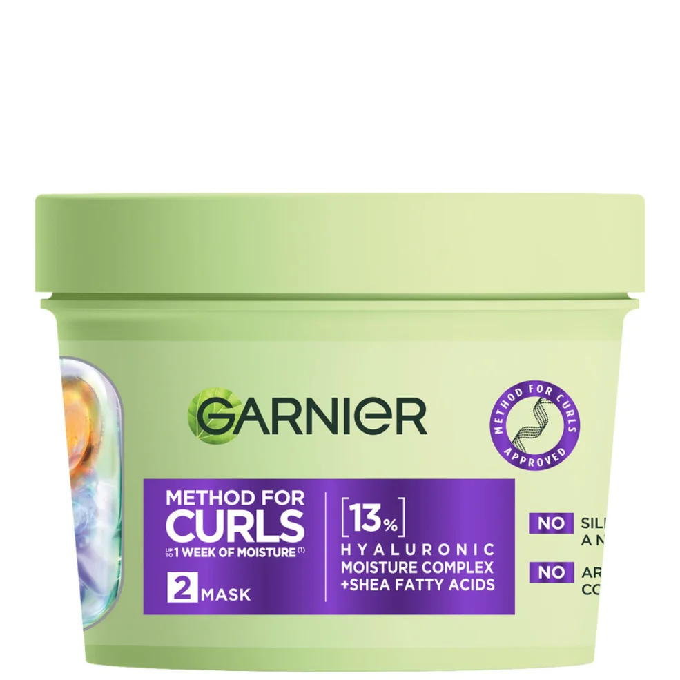 Garnier Method For Curls Mask, up to 1 week of moisture 370ml Afbeelding 1