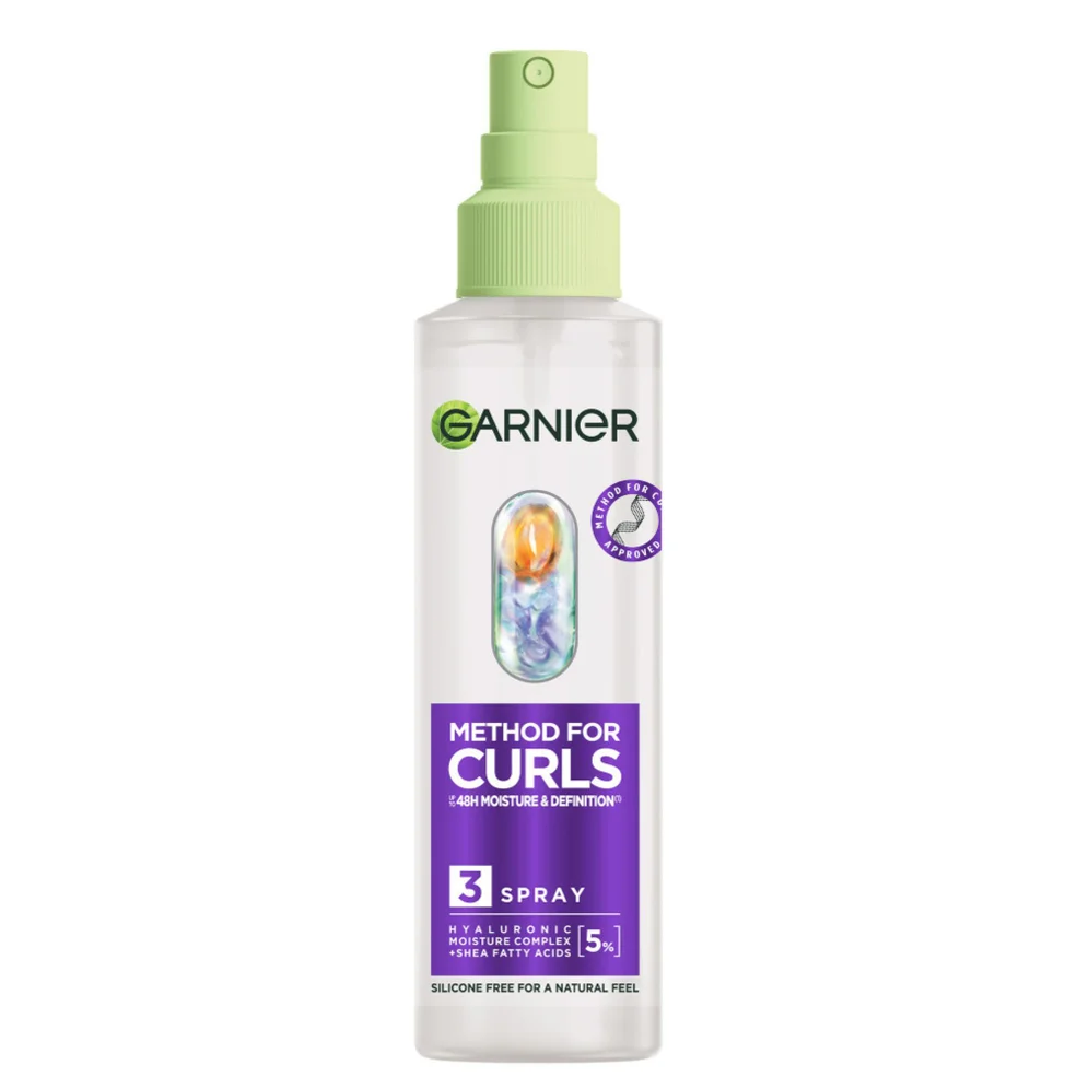 Garnier Method For Curls Spray, up to 48H moisture and definition 150ml Afbeelding 1