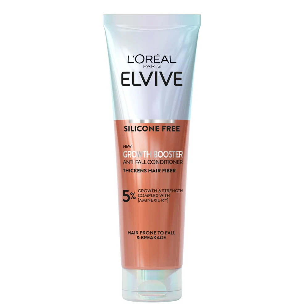 L'Oreal Paris Elvive Growth Booster Conditioner, Anti Hair Loss and Hair Thickening, 150ml Afbeelding 1
