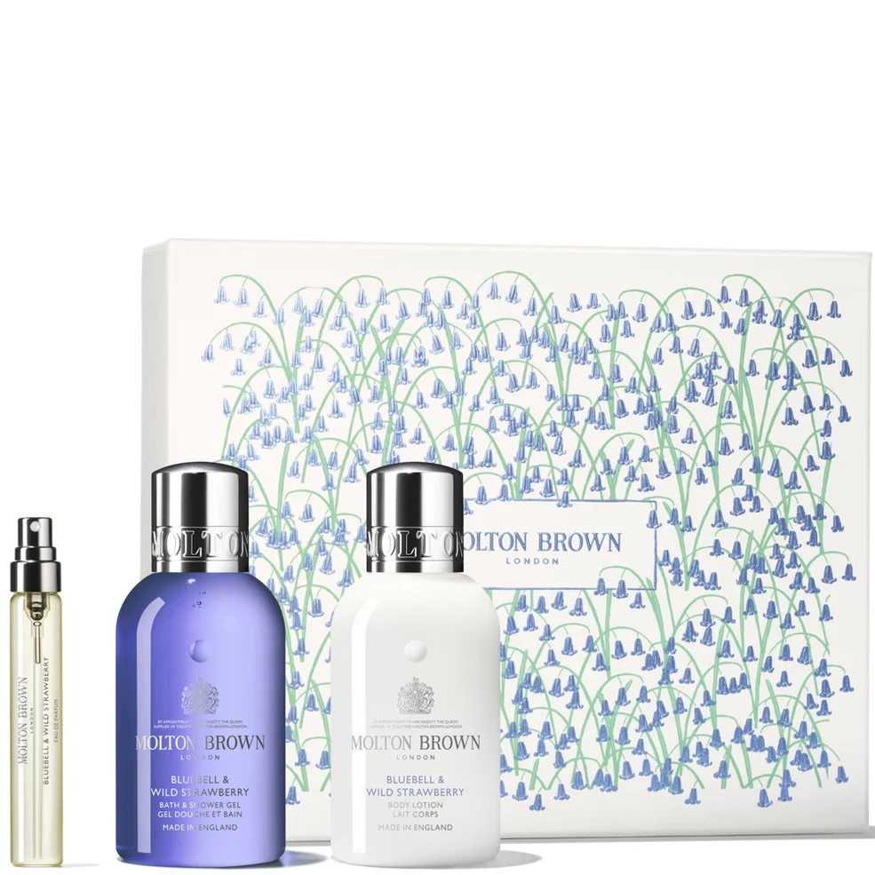 Molton Brown Bluebell & Wild Strawberry Travel Collection Afbeelding 1