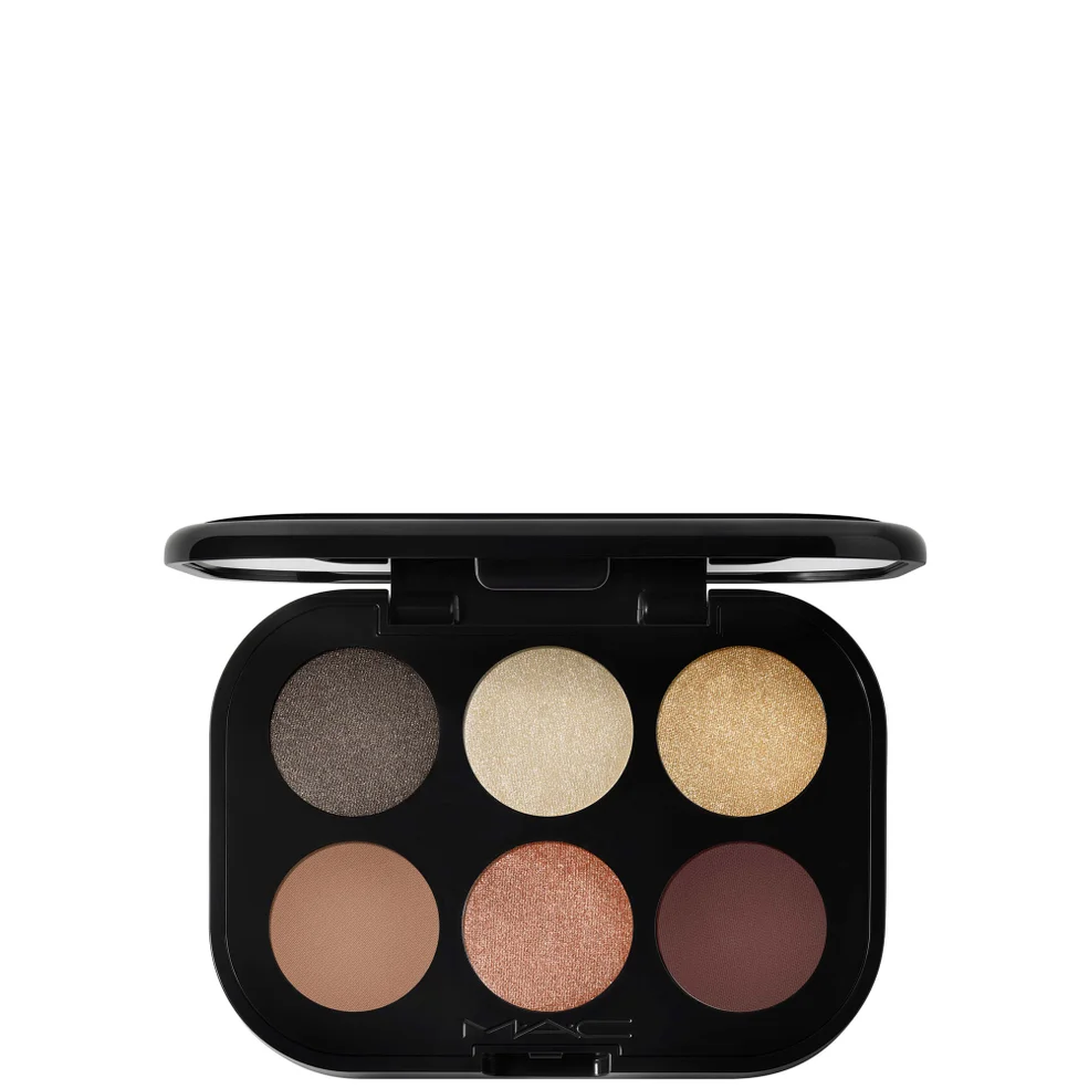 Mac Connect In Colour X6 Eye Shadow Palette- Intimate Nudes Afbeelding 1