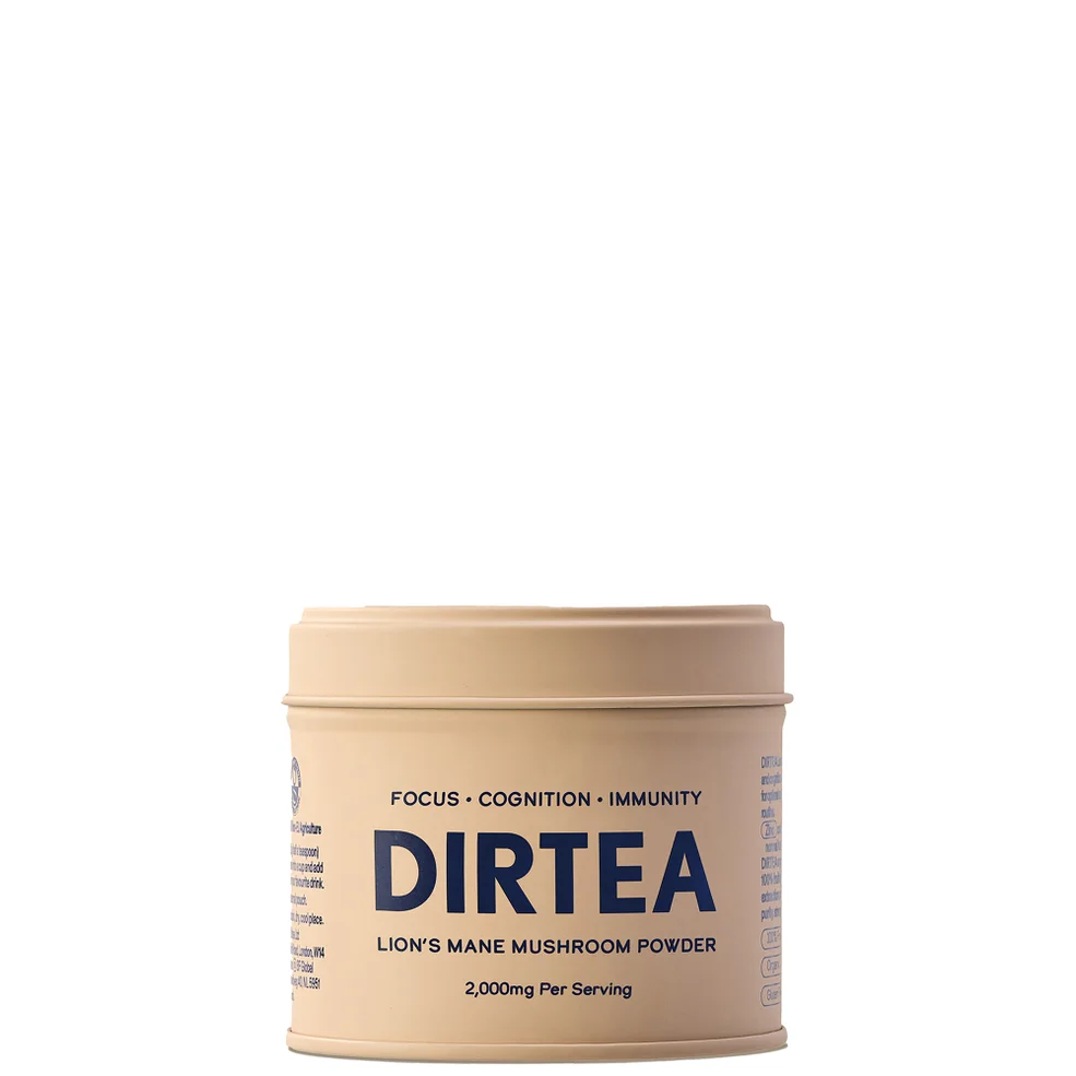 DIRTEA Lion's Mane Powder - The Focus Mushroom 60g Afbeelding 1