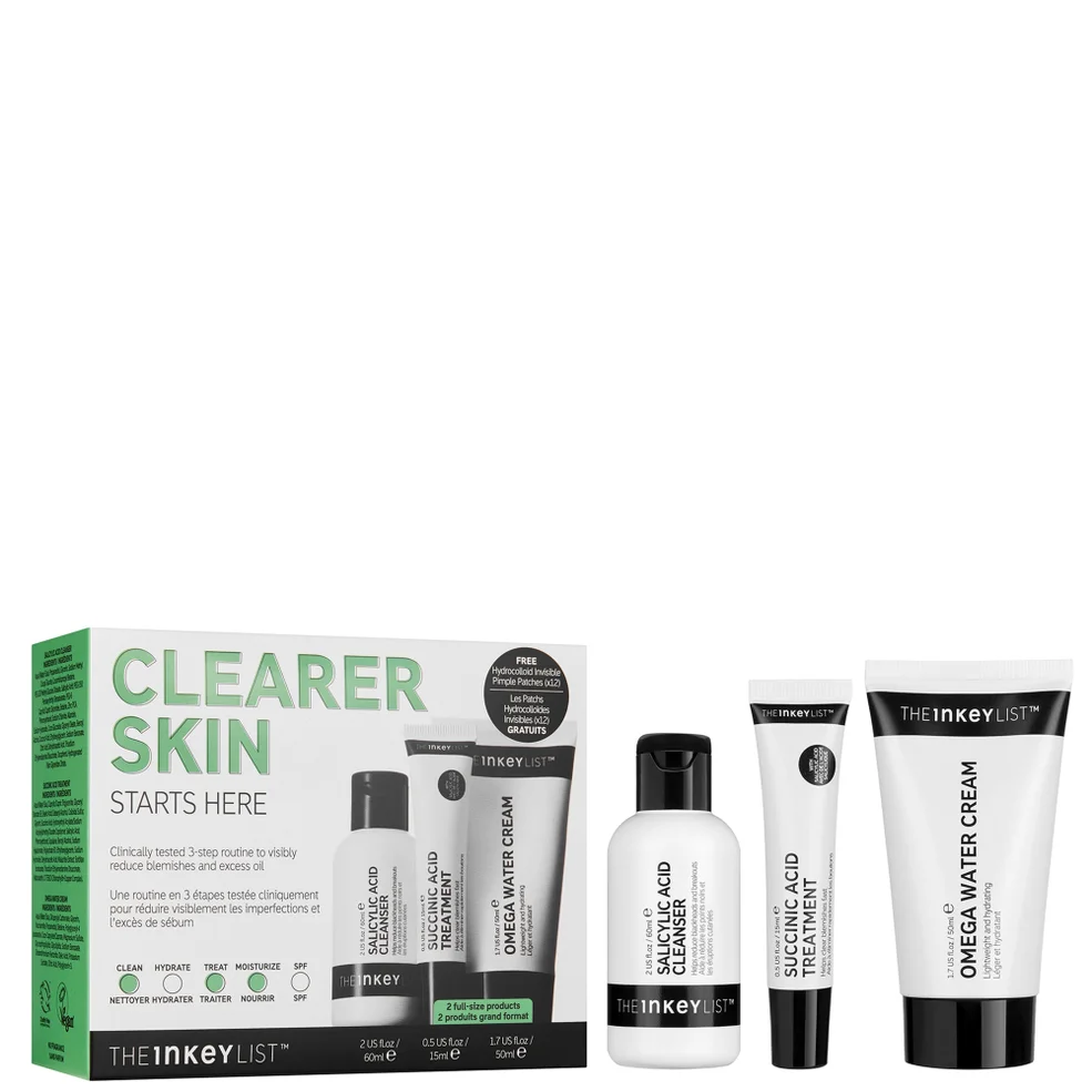 The Inkey List Clear Skin Kit Afbeelding 1