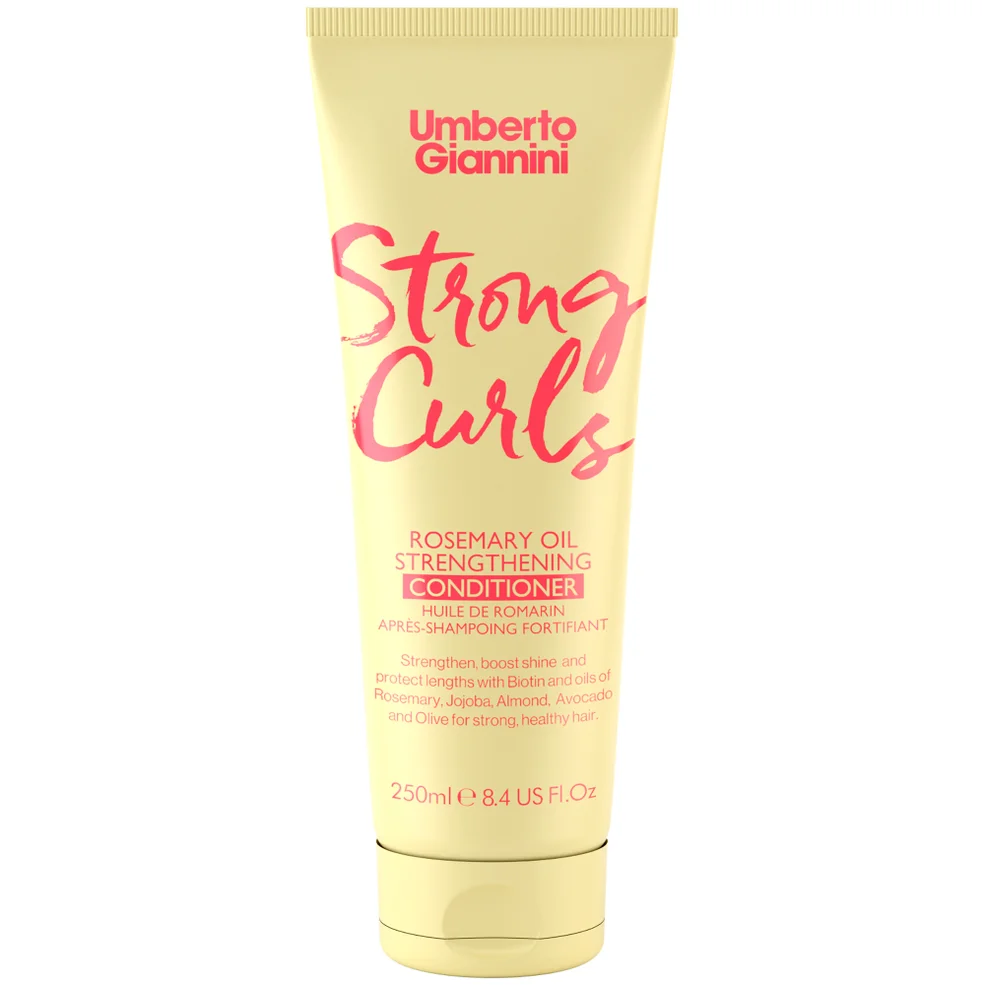 Umberto Giannini Strong Curls Rosemary Oil Conditioner 250ml Afbeelding 1