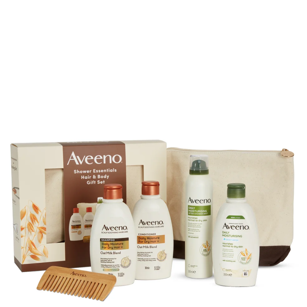 Aveeno Shower Essentials Hair & Body Gift Set Afbeelding 1
