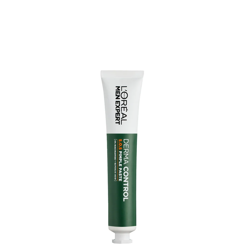 L'Oréal Men Expert Derma Control S.O.S Pimple Paste with 5% Niacinamide + Glycolic Acid 45ml Afbeelding 1