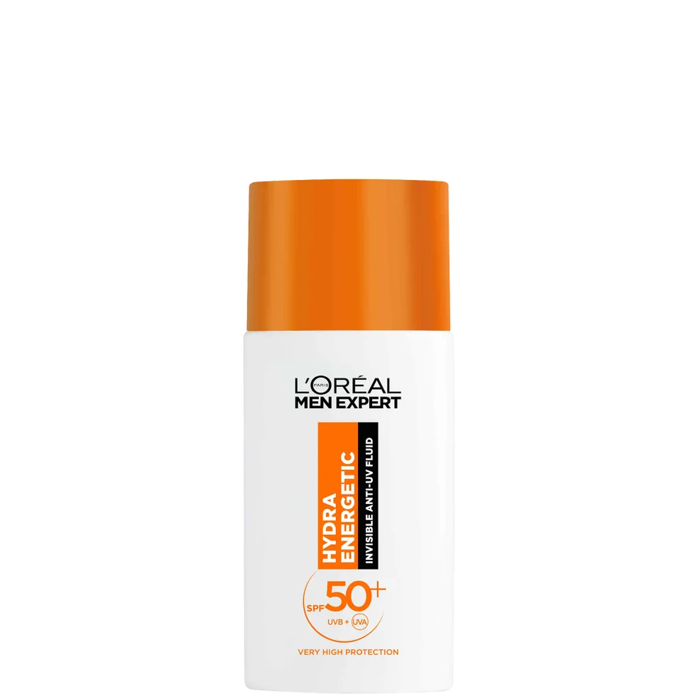 L'Oréal Men Expert Hydra Energetic Daily SPF50+ Invisible Fluid with Antioxidant Vitamin C* 50ml Afbeelding 1