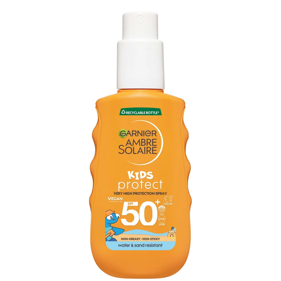 Garnier Ambre Solaire SPF 50+ Kids Sun Cream Spray, 150ml Afbeelding 1