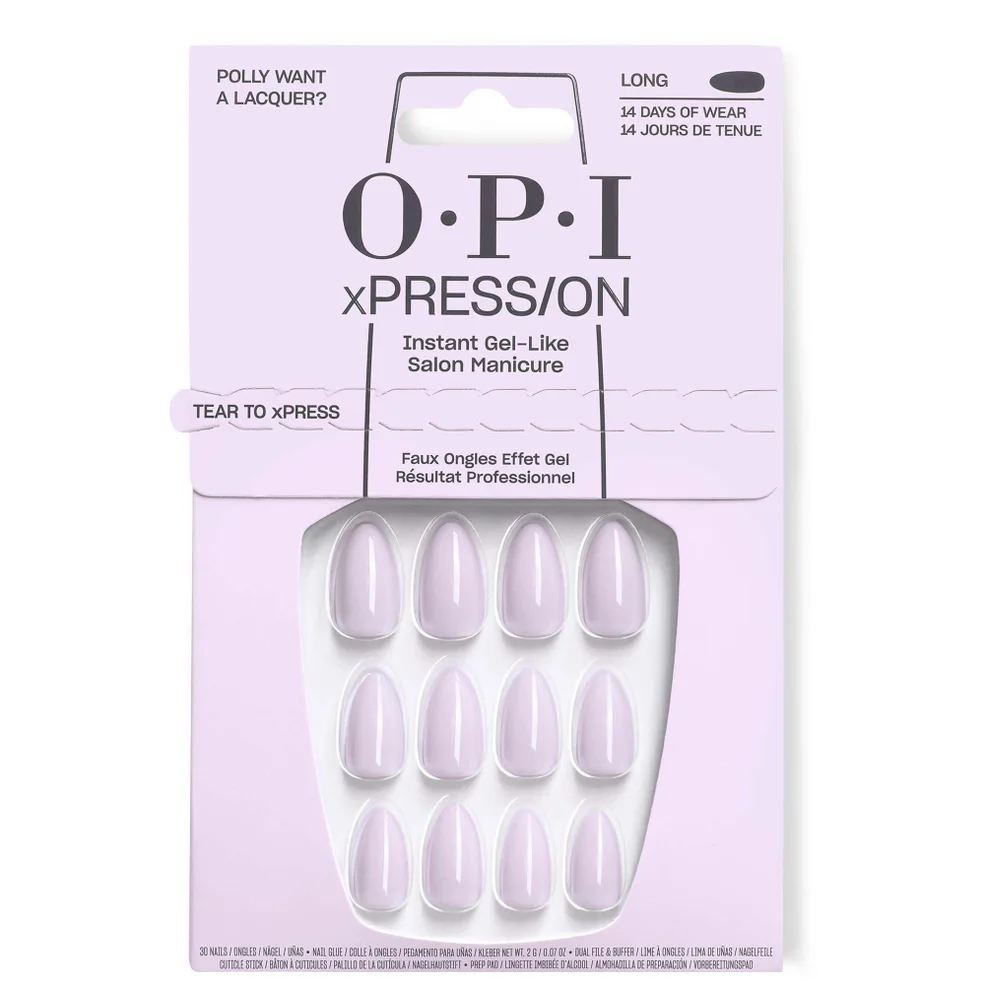 OPI'm Dreaming xPRESS/ON Artificial Nails - Polly Want a Lacquer? Afbeelding 1
