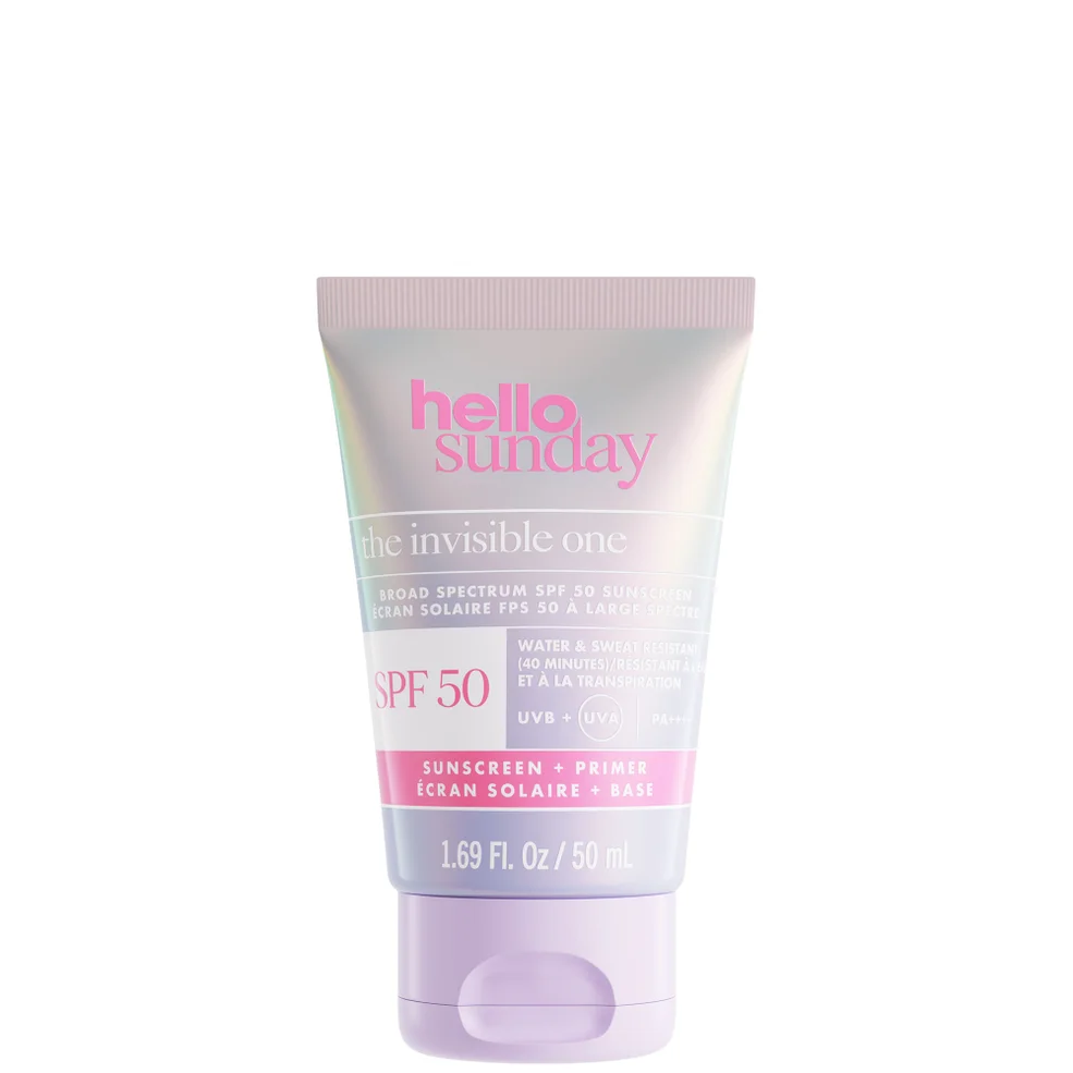 Hello Sunday The Invisible One - Invisible Primer SPF 50 With Hyaluronic Acid And Vitamin C - 50ml Pa++++ Afbeelding 1
