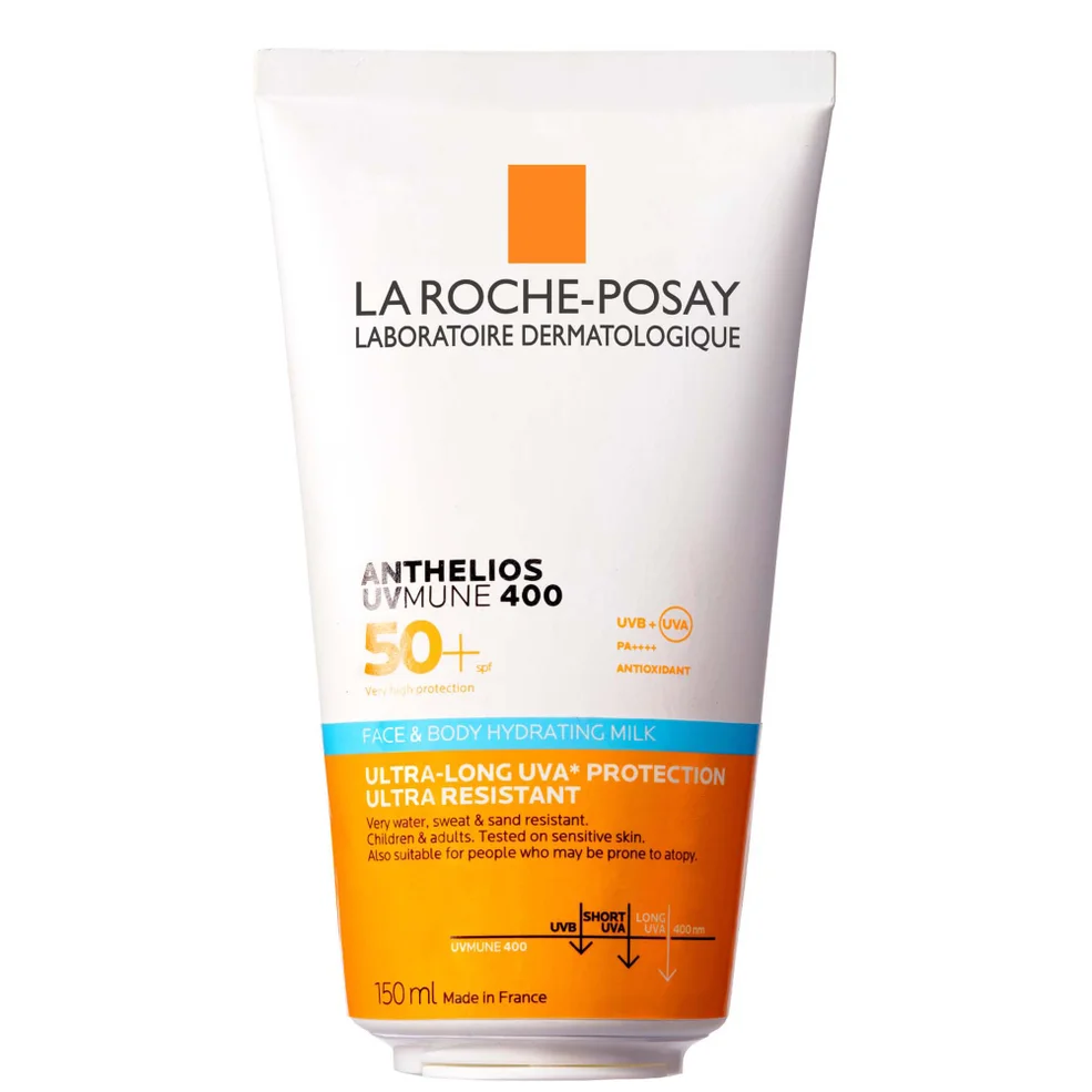 La Roche-Posay Anthelios UVMune 400 Face & Body Hydrating Milk SPF50+ 150ml Afbeelding 1
