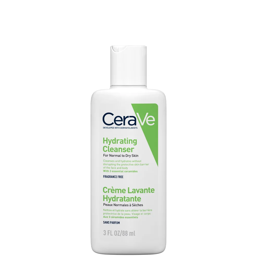CeraVe Travel Size Hydrating Cleanser for Normal to Dry Skin 88ml Afbeelding 1
