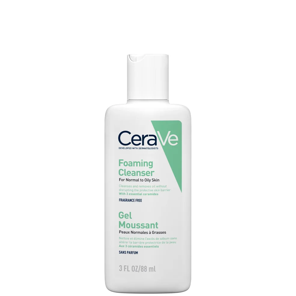 CeraVe Travel Size Foaming Cleanser for Oily Skin 88ml Afbeelding 1